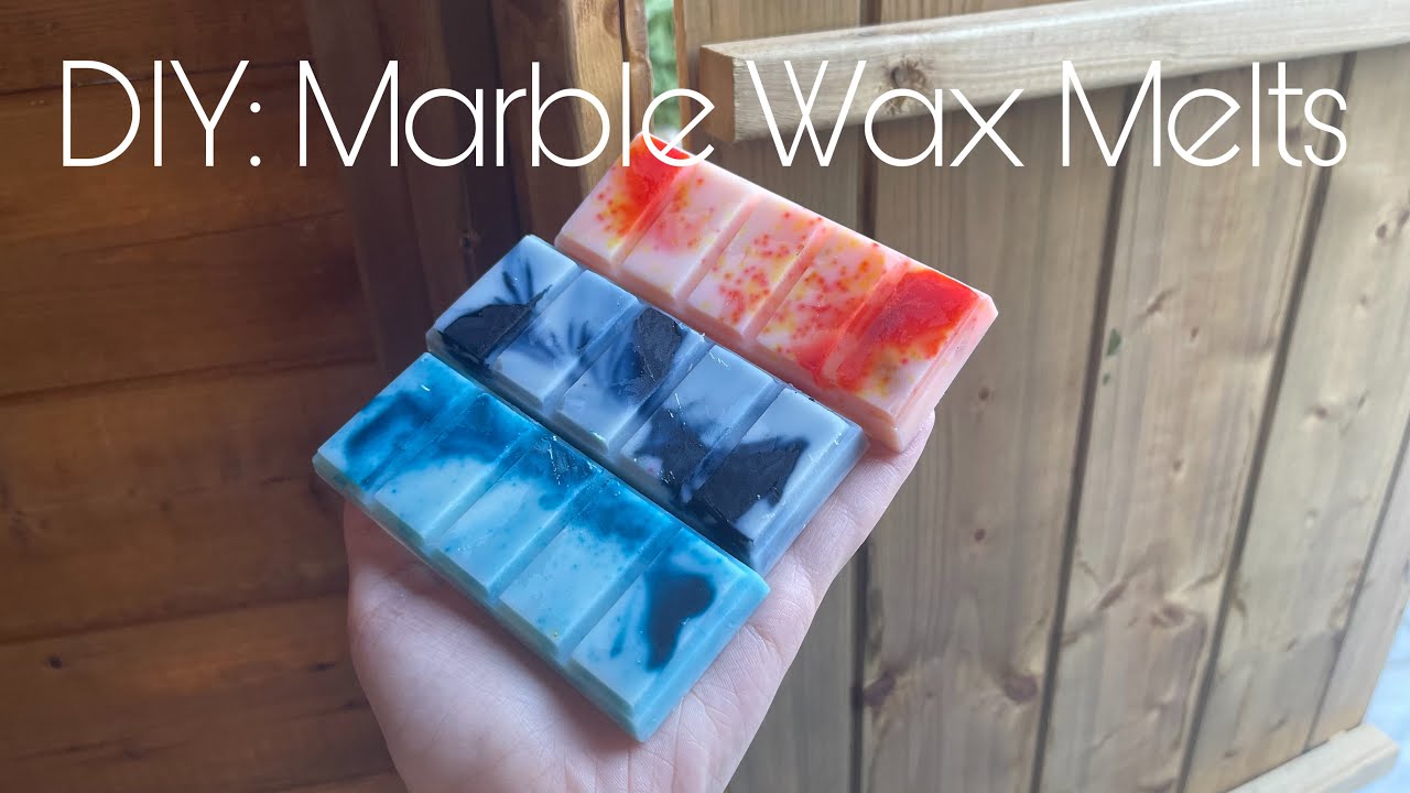 DIY Marble/ TieDye Wax Melts YouTube