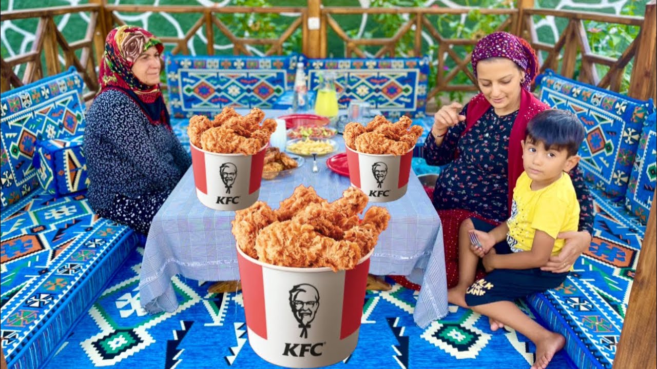 KÖYDE ODUN ATEŞİNDE TAVUK KFC YAPIMI ???? ÇITIR TAVUK BUTLARI kfc tarifi ~ ANNEM KÖY EVİ KÖYDE ODUN ATEŞİNDE TAVUK KFC YAPIMI ???? ÇITIR TAVUK BUTLARI kfc tarifi ~ ANNEM KÖY EVİ