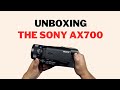 Sony AX700 | Unboxing (in 2021)