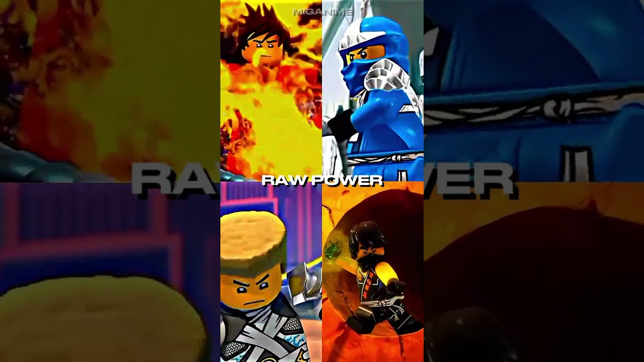 Kai vs Jay vs Zane vs Cole who is strongest  whoisstrongest  ninjago  viral