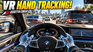 Cutting Through Traffic in VR With HAND TRACKING Is INSANE 😳 | Assetto Corsa