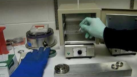 Hope College Physics Department, Die Attach Process for HTSC: Epoxy Method