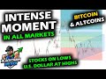 INTENSE MOMENT for MARKETS Bitcoin Price Chart and Altcoin Market as Stocks and DXY Reach Big Levels