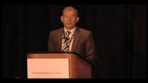 Trusted Computing Conference 2013 Keynote Presenta...