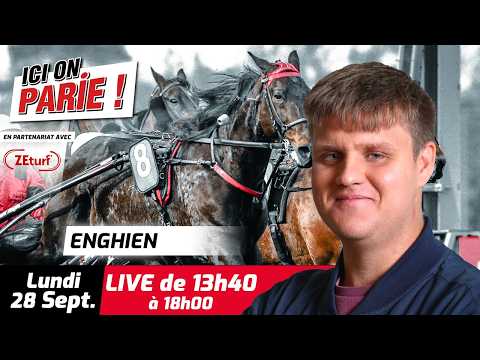 CanalturfTV, la réunion d'Enghien  @letrottv  avec Jérémy Levy.