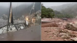 Flooding in Western Greece as Medicane Storm Ionas slams the Island | Exclusive Video