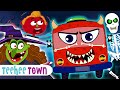Midnight Magic On The Haunted Bus | Halloween Songs & Rhymes By Teehee Town