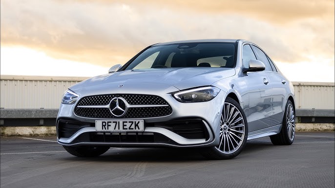 2022 Mercedes C-Class driving REVIEW - the almost EV C-Class with