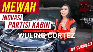 Wuling Cortez leather seats get more privacy with a partition wall, instantly luxurious!!!