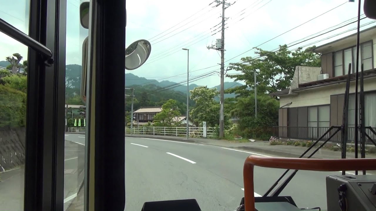 神奈中バス 厚20 本厚木駅→宮ヶ瀬 巨大ダム湖の眺望 【HD前面展望】