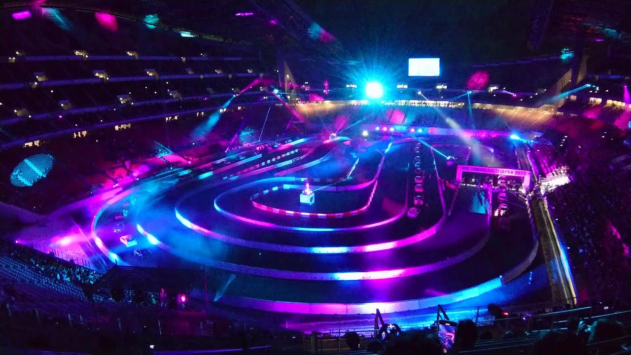 ラリージャパン2023 オープニングセレモニー定点動画