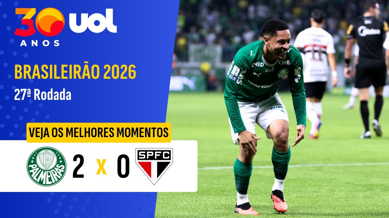 PALMEIRAS 2 X 0 SÃO PAULO | BRASILEIRÃO 2026 | MELHORES MOMENTOS