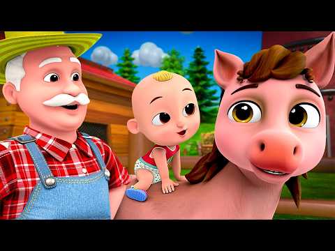 Old MacDonald 🐷 + Hickory Dickory Dock & More Nursery Rhymes & Kids Songs