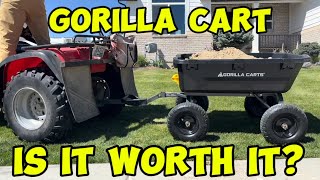 Maximize Your Hauling Efficiency with the Gorilla Carts 7GCG-NF Heavy-Duty Poly Dump Cart