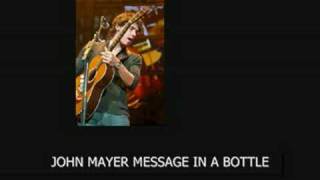 John Mayer - Message In A Bottle Acoustic chords