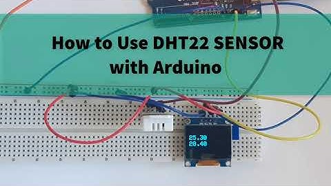 DHT22 Humidity Thermometer Sensor with Arduino