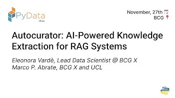 Autocurator: AI-Powered Knowledge Extraction for RAG Systems