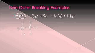 Molecules and Compounds: Lewis Structures (those that do not break the octet rule)