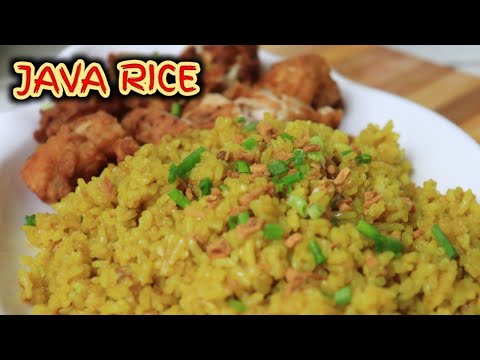 JAVA RICE | YELLOW FRIED RICE
