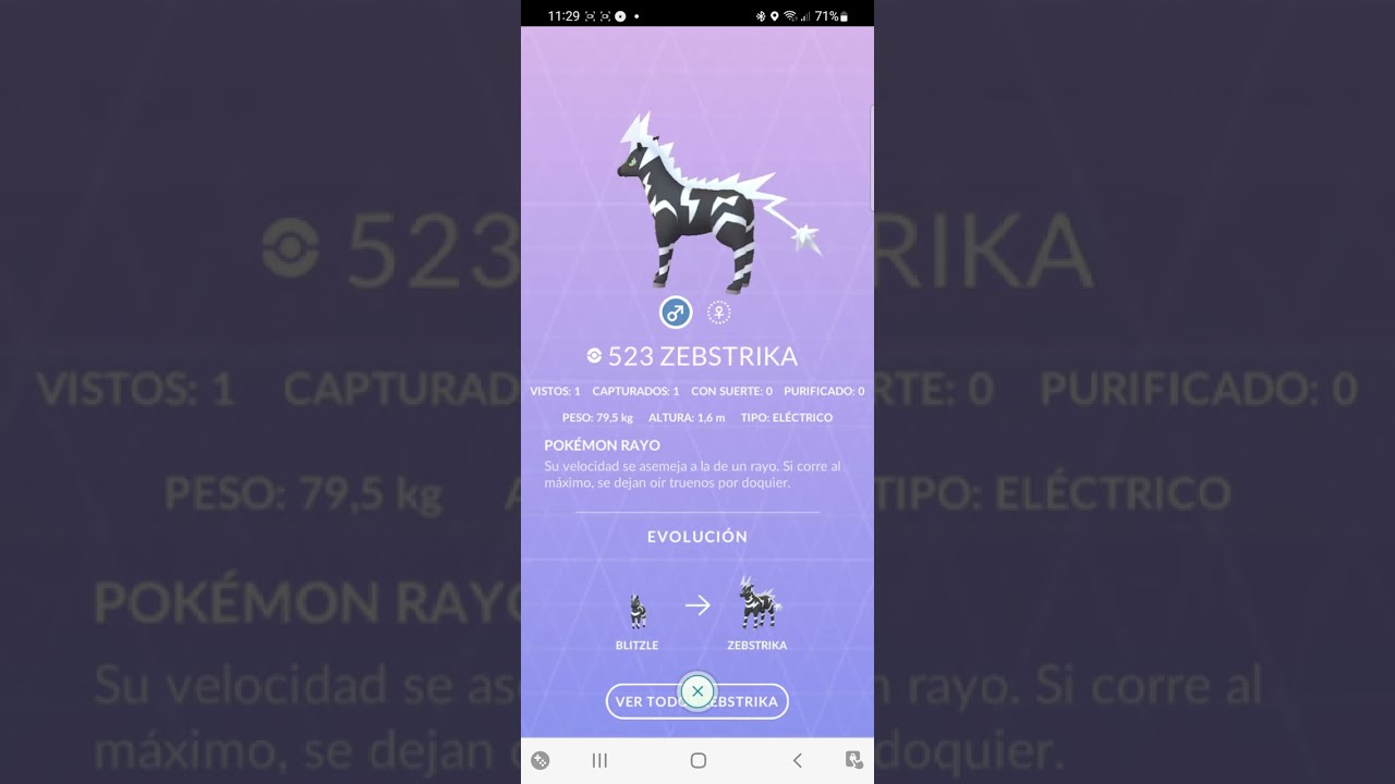 Zebstrika. Nº 523. Teselia. Pokédex. Pokémon GO - YouTube