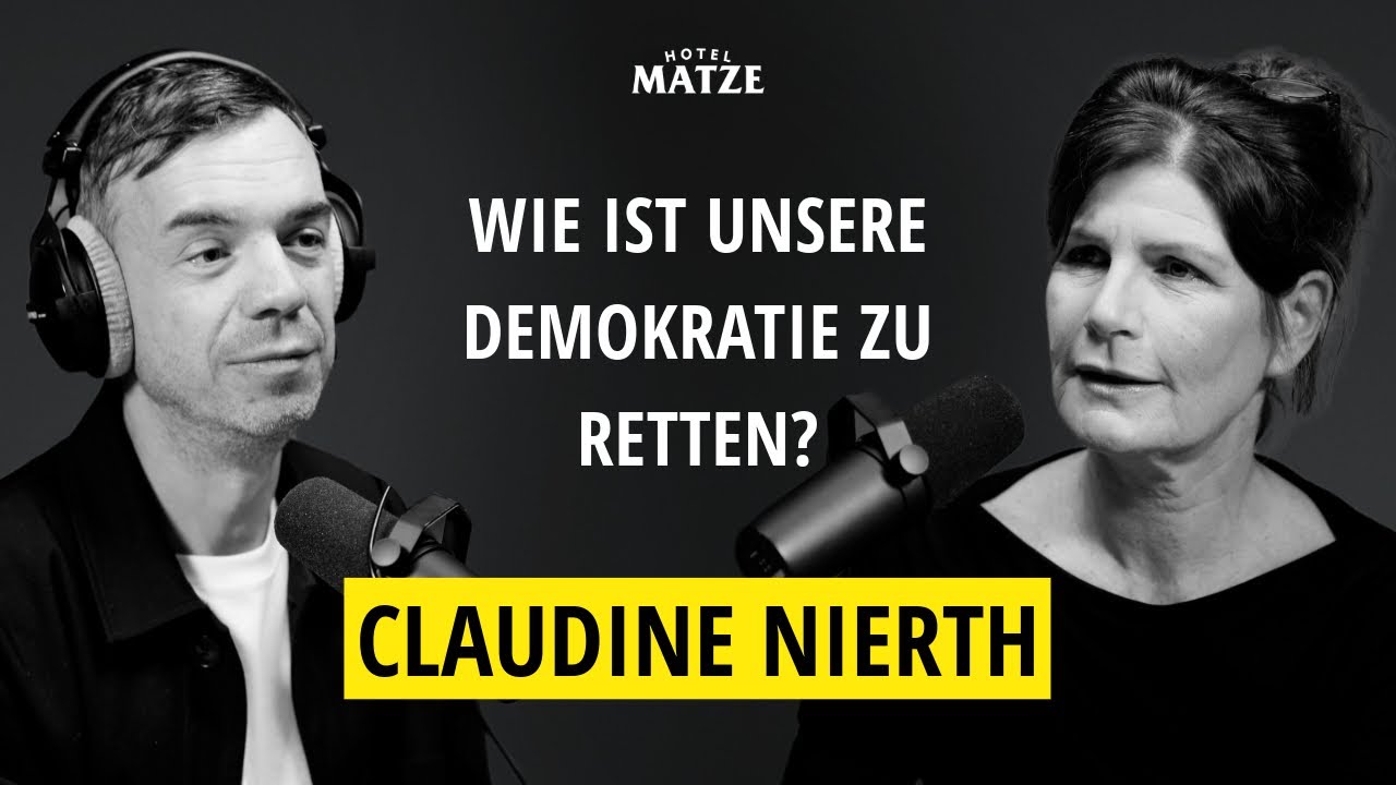 Claudine Nierth - über Demokratie, Spaltung in uns, Volksabstimmung