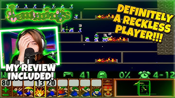 I Found A Really Cute Retro Game! First Time Playing Lemmings From The Amiga 😊