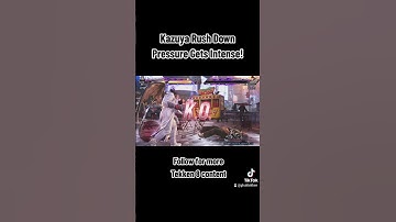 Kazuya Pressure! 🔥🔥 #tekken8 #kazuya #wavedash