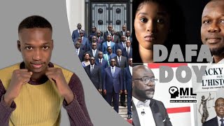 Ml Senegal Dafa Doy - Ousmane Sonko , Adji Sarr, Macky Sall, Cheikh Yerim Seck