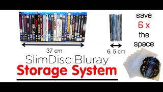 SlimDisc Bluray Storage System Demonstration
