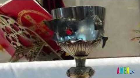 Chén Lễ Bị Chiến Binh Hồi Giáo Bắn Được Trưng Bày Tại Nhà Thờ Ở Tây Ban Nha
