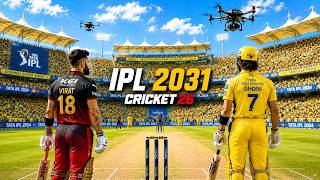 🔥I Time Travelled to IPL 2031 & Played RCB vs CSK 😱 | Cricket 26 screenshot 4