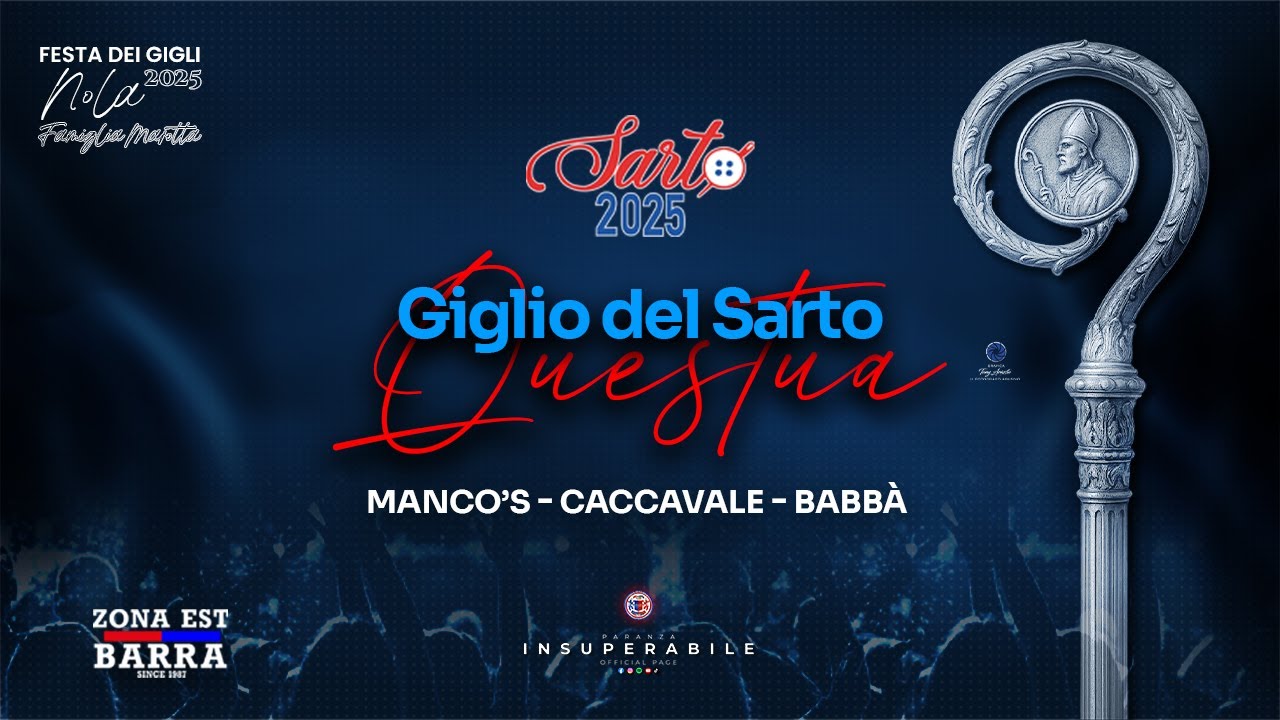 Sua Maestà L'insuperabile Barrese - Giglio del Sarto 2025  “Questua”