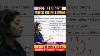UGC NET JUNE 2026 UGC NET ENGLISH PREVIOUS YEARS QUESTIONS #ugcnetenglishpyq #ugcnetenglish dakshita