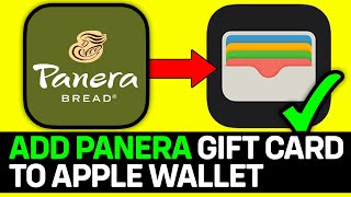 How To Add Panera Gift Card To Apple Wallet 2026