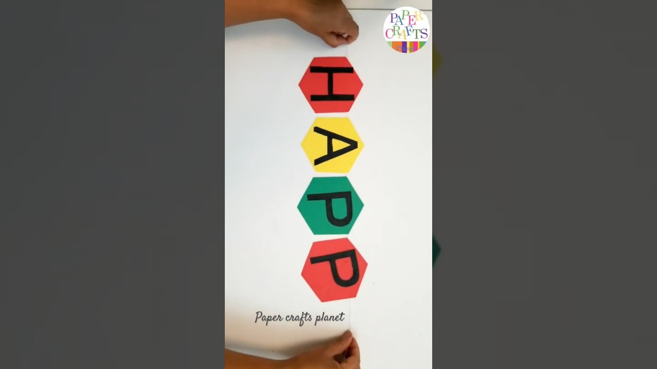 How to make birthday banner 