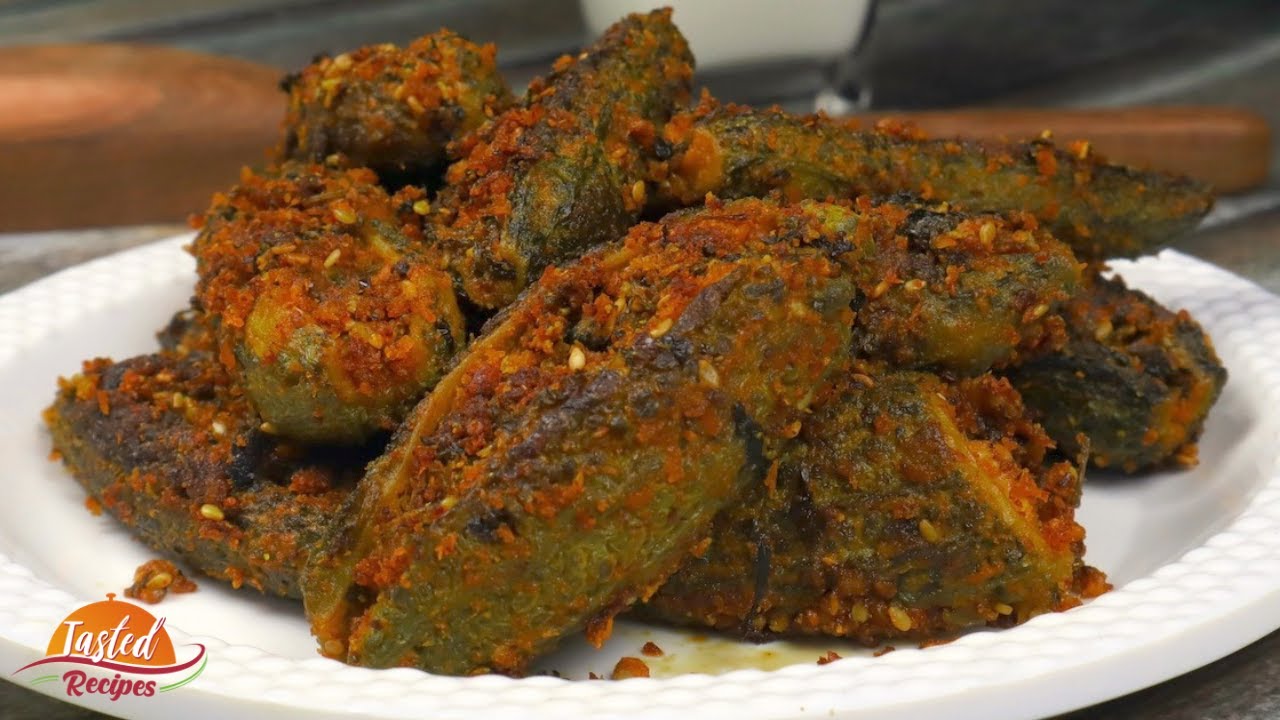 Stuffed Karela Recipe | भरवां करेला रेसिपी | Bharwa Karela | Tasted Recipes