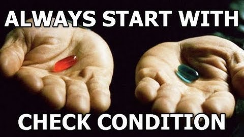 Dynamics 365 2MT Episode 83: Always start with a Check Condition!