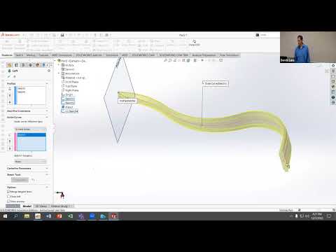 Solidworks - Sweep vs Loft with Guide Curves