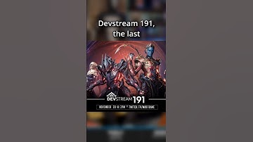 Devstream 191 in 3 MIN! OLD PEACE DEC 10TH!!! #shorts #warframe #gaming #streamer #wfcc #TheOldPeace