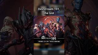 Devstream 191 in 3 MIN! OLD PEACE DEC 10TH!!! #shorts #warframe #gaming #streamer #wfcc #TheOldPeace