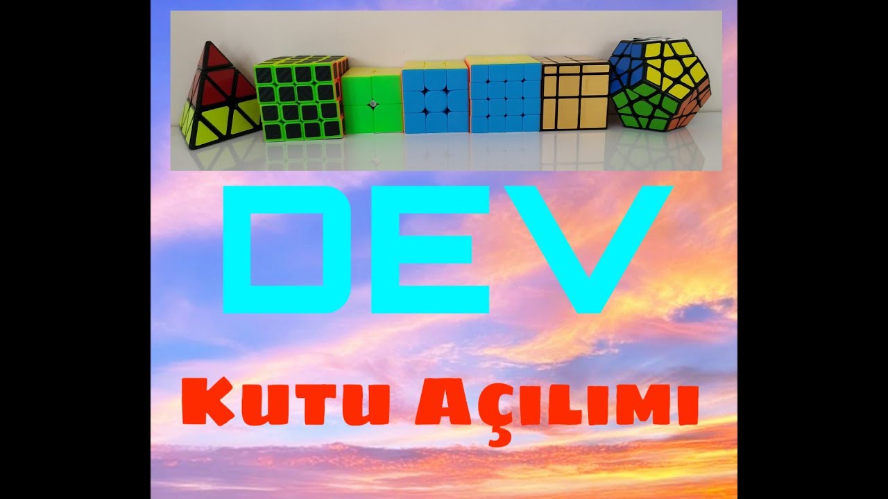 Dev 500 Tl'lik Kutu Açılımı Türkiye'de İlk!! | Volcano Pyraminx Kutu ...
