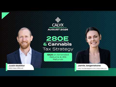 RC 280E & Cannabis Tax Strategy: Q&A on Amended Returns & IRS Refunds