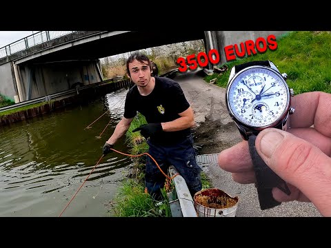 UNE MONTRE DE LUXE AU FOND DU CANAL: ELLE FONCTIONNE @lacordeorange9917