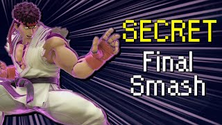Ryu's HIDDEN Third FINAL SMASH? -- Random Smash Ultimate Facts