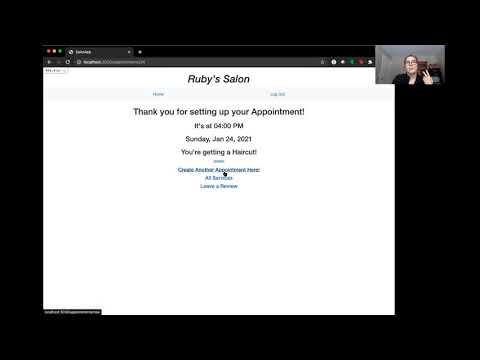 Ruby's Salon: Ruby on Rails Project