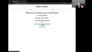Ruby's Salon: Ruby on Rails Project Wealth