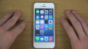iPhone 5 iOS 8 Beta 2 - Review 4K Video