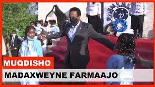 Madaxweyne Farmaajo Oo Ubax Dhigay Taalada SYL Madaxweyne Farmaajo Oo Ubax Dhigay Taalada SYL