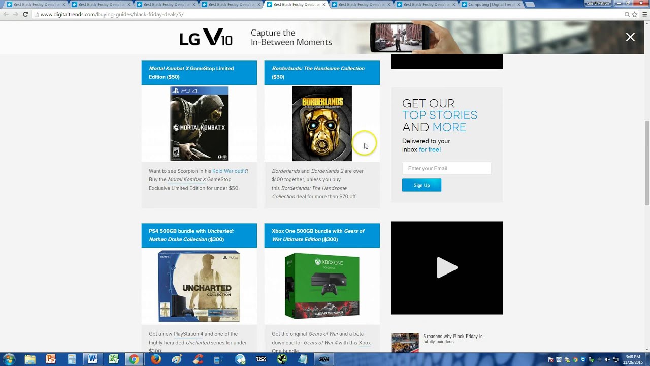 THE ULTIMATE BLACK FRIDAY TECH DEALS GUIDE 2015