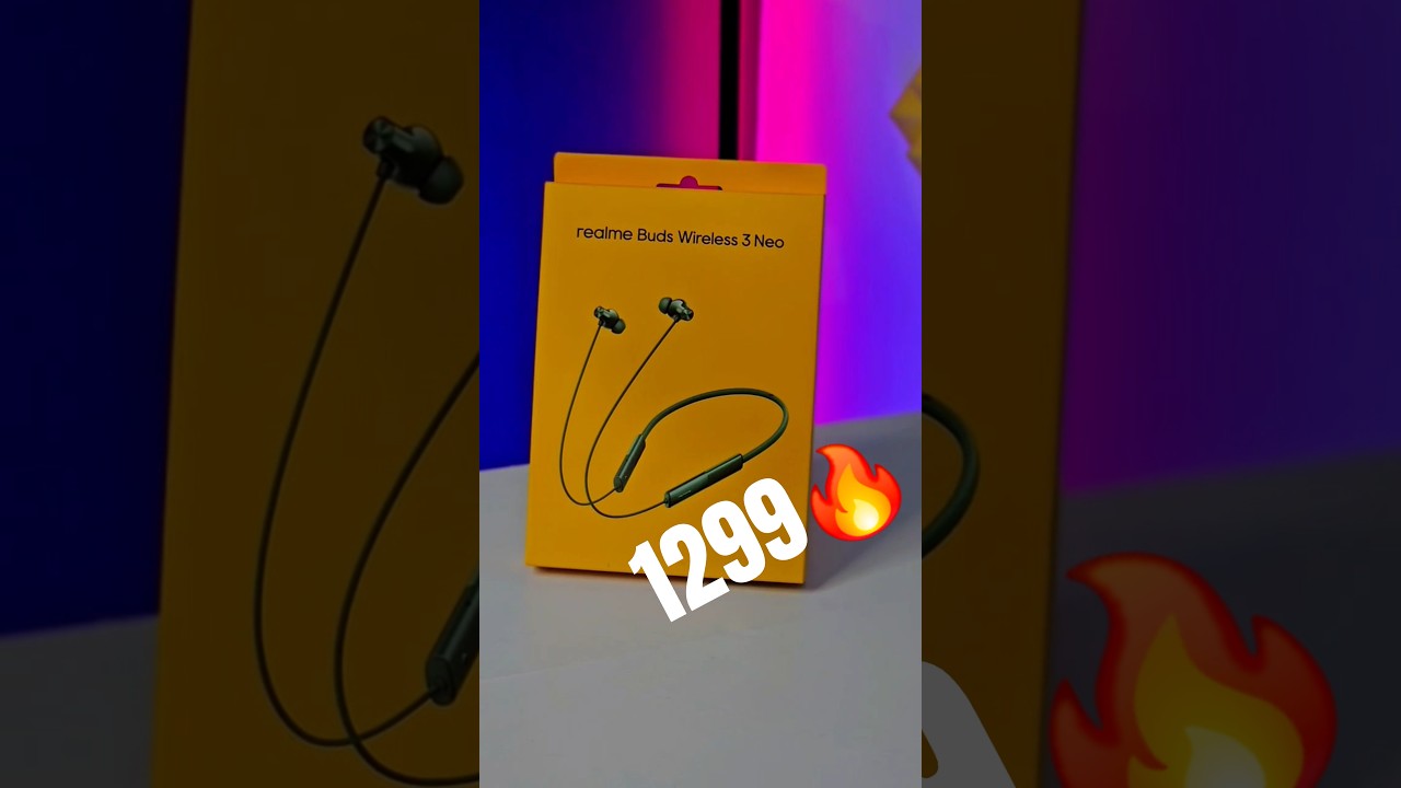 Realme Buds Wireless 3 Neo 🔥 Best Neckband Under ₹1500  